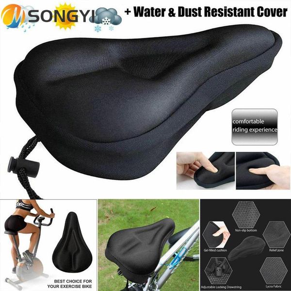 bike saddles songyi 4colors mountain cycling thickened extra comfort ultra soft silicone 3d gel pad cushion cover bicycle accessories s3 
bike saddles songyi 4colors mountain cycling thickened extra comfort ultra soft silicone 3d gel pad cushion cover bicycle accessories s3