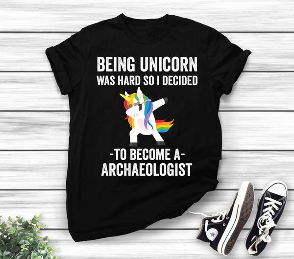 archaeologist t shirt gift - unicorn archaeologist gift tee shirt for women, White;black
archaeologist t shirt gift - unicorn archaeologist gift tee shirt for women, White;black