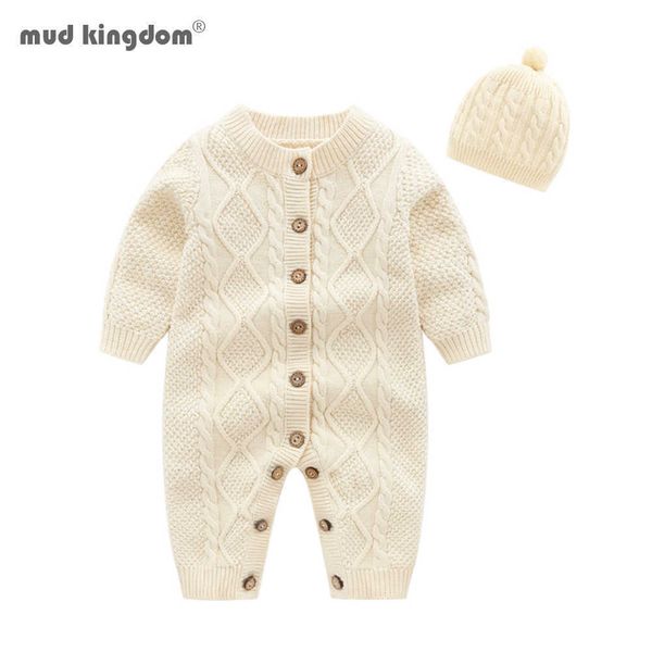 mudkingdom baby boys girls jumpsuits solid long sleeve twist knit infant rompers cotton outfits clothes 210615, Blue
mudkingdom baby boys girls jumpsuits solid long sleeve twist knit infant rompers cotton outfits clothes 210615, Blue