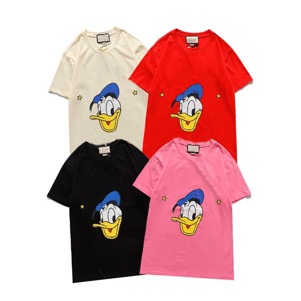 fashion cartoon character t shirt letter printing black white red pink color s-xxl, White;black
fashion cartoon character t shirt letter printing black white red pink color s-xxl, White;black