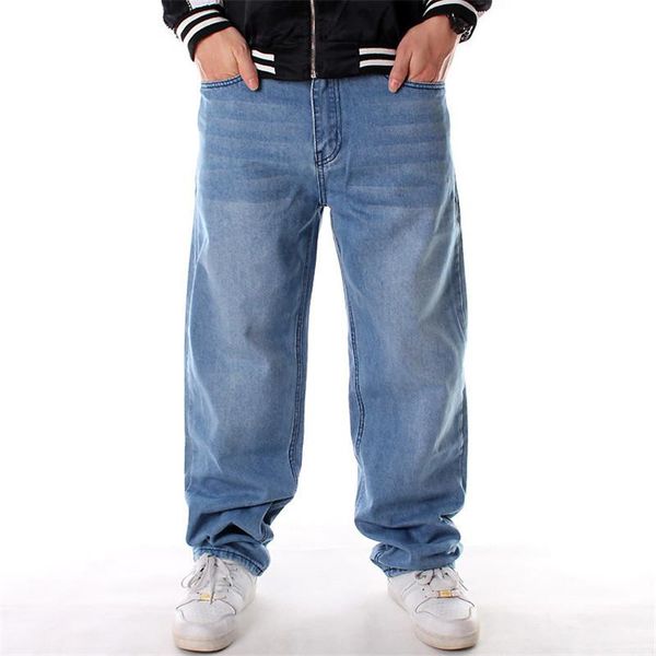 europe and america light blue large size jeans men loose casual trend hip hop street dance trousers skateboard pants 30-46 men's
europe and america light blue large size jeans men loose casual trend hip hop street dance trousers skateboard pants 30-46 men's