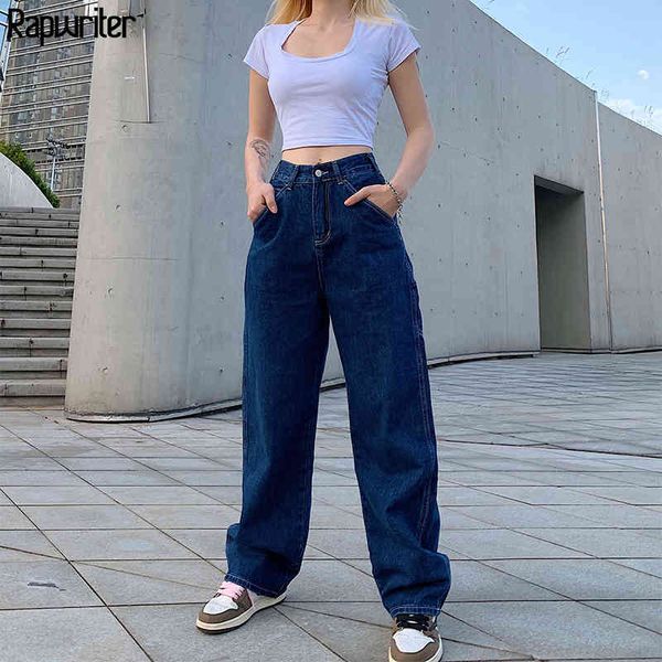 rapwriter casual loose vintage wide leg jeans straight baggy jeans streetwear full-length high waist jeans harajuku demin pants 210415, Black;white
rapwriter casual loose vintage wide leg jeans straight baggy jeans streetwear full-length high waist jeans harajuku demin pants 210415, Black;white