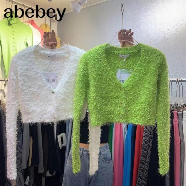 women's knits & tees cardigans sweater autumn winter fashion long sleeve loose casual v neck knitted cute outwear ladies, White
women's knits & tees cardigans sweater autumn winter fashion long sleeve loose casual v neck knitted cute outwear ladies, White