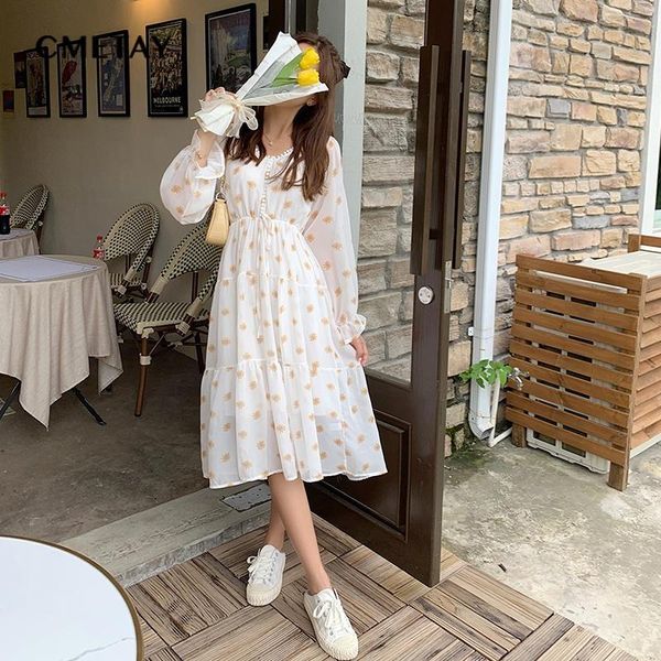 casual dresses oversized floral print chiffon dress women autumn 2021 korean version of the waist sweet v neck long sleeved a line, Black;gray
casual dresses oversized floral print chiffon dress women autumn 2021 korean version of the waist sweet v neck long sleeved a line, Black;gray