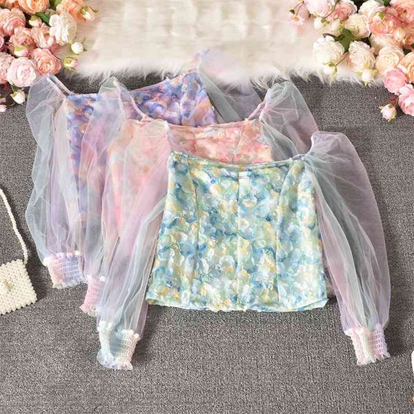 small fresh and sweet clavicle summer style french square collar western short chiffon shirt long sleeves hk148 210507, White
small fresh and sweet clavicle summer style french square collar western short chiffon shirt long sleeves hk148 210507, White