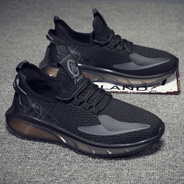 men's 2021 flying woven running mh breathable korean fashion men's leisure sports sho, Black
men's 2021 flying woven running mh breathable korean fashion men's leisure sports sho, Black