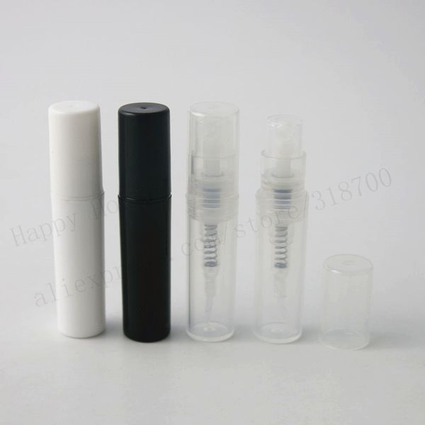 100pcs/lot empty 2ml clear black white cute plastic mist spray perfume bottle 2cc small promotion sample atomizer
100pcs/lot empty 2ml clear black white cute plastic mist spray perfume bottle 2cc small promotion sample atomizer