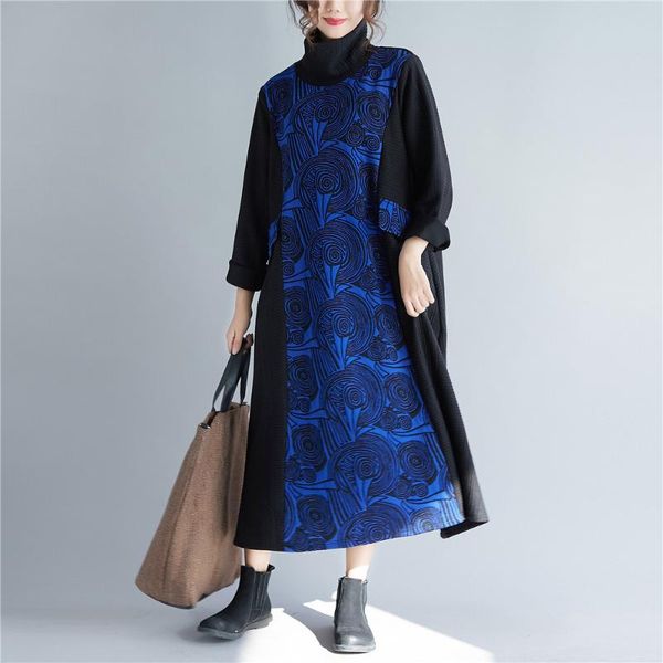 casual dresses plus size womens winter fashion 2021 patchwork turtleneck long dress loose vestido robe vintage femme 4467, Black;gray
casual dresses plus size womens winter fashion 2021 patchwork turtleneck long dress loose vestido robe vintage femme 4467, Black;gray