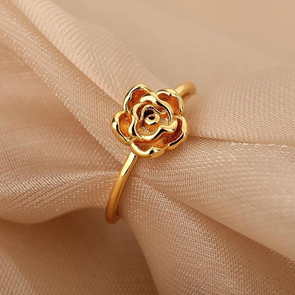 women's fashion rose flower rings boho jewelry girlfriend gifts stacking ring gothic accessories wedding, Slivery;golden
women's fashion rose flower rings boho jewelry girlfriend gifts stacking ring gothic accessories wedding, Slivery;golden