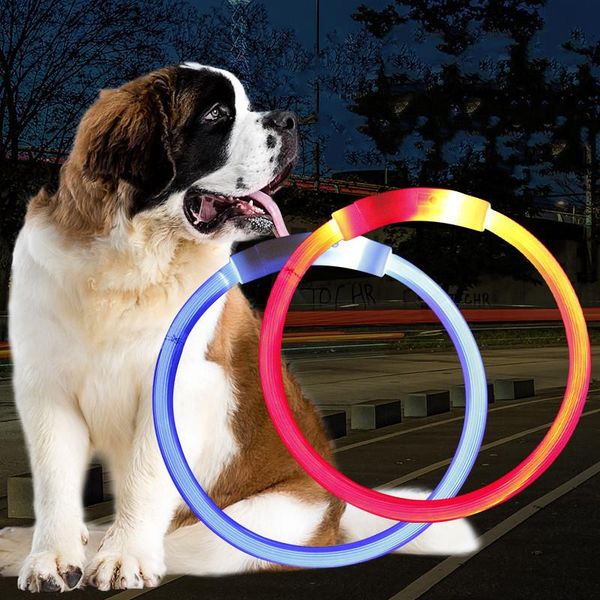 dog collars & leashes diy multicolor adjustable usb rechargeable pet led night luminous flashing cat glowing safety pets collar
dog collars & leashes diy multicolor adjustable usb rechargeable pet led night luminous flashing cat glowing safety pets collar