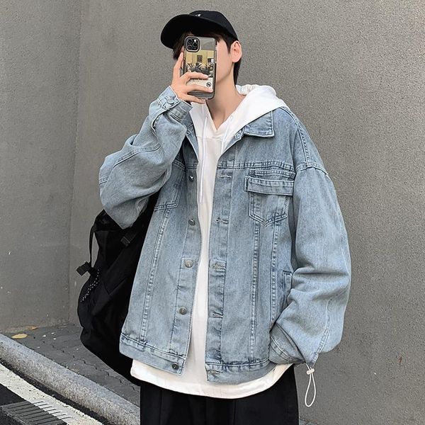 men's jackets blue jacket denim single breasted solid for men style youthful vitality varsity mens fashion bg50js, Black;brown
men's jackets blue jacket denim single breasted solid for men style youthful vitality varsity mens fashion bg50js, Black;brown
