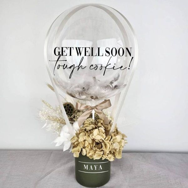 gift wrap balloon get well soon flower box wedding party decoration color hug bucket arrangement packaging material birthday surprise
gift wrap balloon get well soon flower box wedding party decoration color hug bucket arrangement packaging material birthday surprise