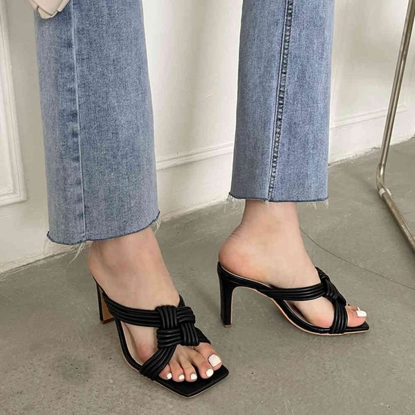 sandals 2021 brand open women's sandals square toe slip on high heels stiletto for summer mules women shoes, Black
sandals 2021 brand open women's sandals square toe slip on high heels stiletto for summer mules women shoes, Black