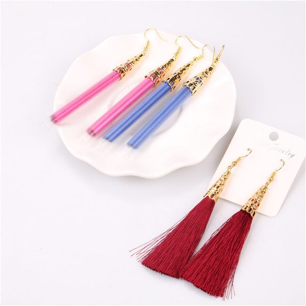 bohemia tassel charm earrings boho crystal long drop earrings for women ethnic geometric rose flower sign dangle statement ear cuff fashion, Golden
bohemia tassel charm earrings boho crystal long drop earrings for women ethnic geometric rose flower sign dangle statement ear cuff fashion, Golden