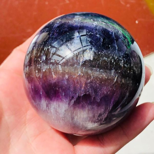 decorative objects & figurines natural purple fluorite hand-polished quartz ball for home decoration
decorative objects & figurines natural purple fluorite hand-polished quartz ball for home decoration