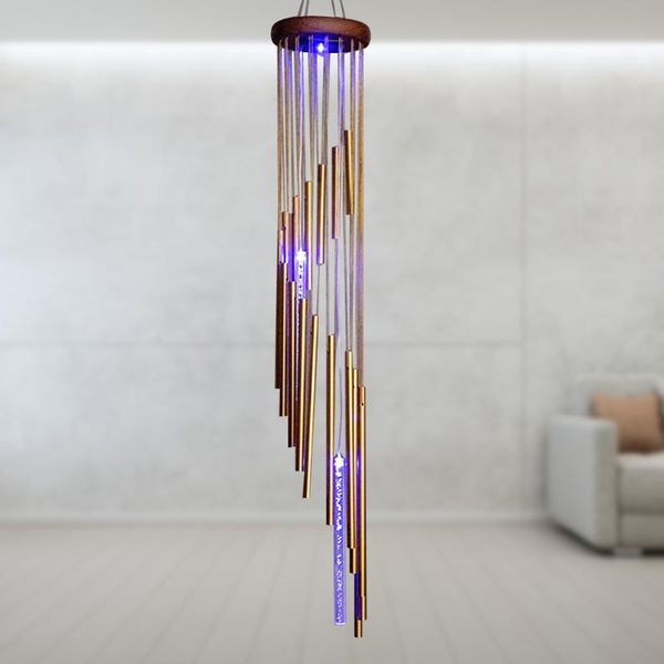 decorative objects & figurines 18 tubes wind chime bells pendant lamp metal hanging solar light outdoor decor windchimes home decoration
decorative objects & figurines 18 tubes wind chime bells pendant lamp metal hanging solar light outdoor decor windchimes home decoration