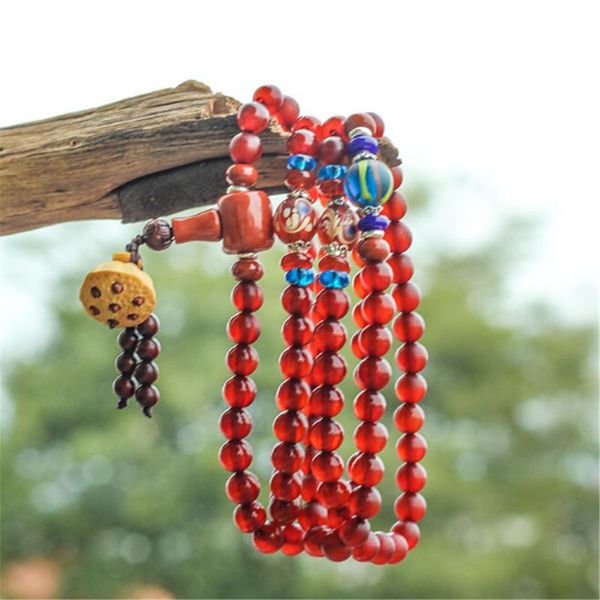 beaded, strands classic original design tibetan natural red sheep horn 108 beads bracelet with lotus pendant mala for fashion women wholesal, Black
beaded, strands classic original design tibetan natural red sheep horn 108 beads bracelet with lotus pendant mala for fashion women wholesal, Black