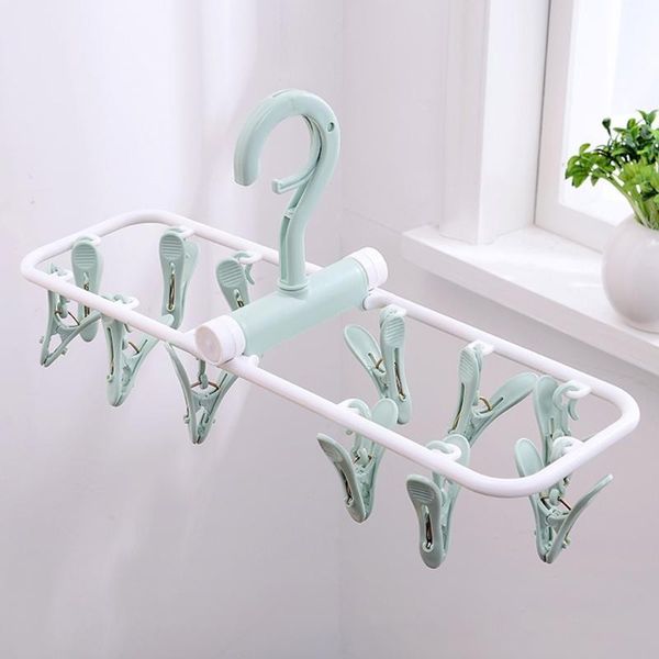 multifunction 12 clip windproof foldable clothes hanger dryer multi-functional 50jd hangers & racks
multifunction 12 clip windproof foldable clothes hanger dryer multi-functional 50jd hangers & racks