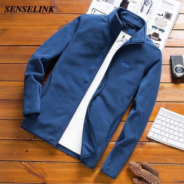 men polar fleece tactical jacket casual warm stand collar sports tourism mountain military uniform 211214, Black;brown
men polar fleece tactical jacket casual warm stand collar sports tourism mountain military uniform 211214, Black;brown