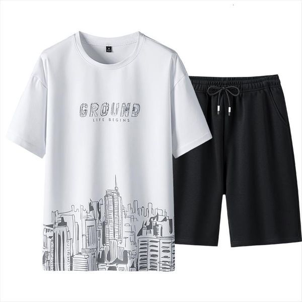 summer one piece sets t mens tracksuit shirts shorts two pieces casual men sportswears set, Gray
summer one piece sets t mens tracksuit shirts shorts two pieces casual men sportswears set, Gray