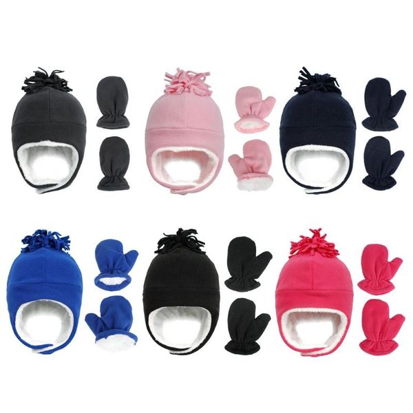 caps & hats w3jf toddler baby winter warm fleece hat and mitten set kids gloves for infant accessories, Yellow
caps & hats w3jf toddler baby winter warm fleece hat and mitten set kids gloves for infant accessories, Yellow