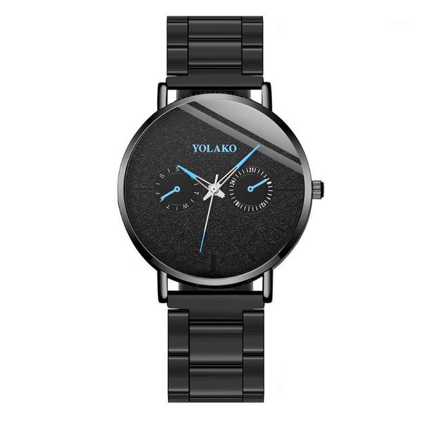 wristwatches men black stainless steel business watches luxury men's sport watch quartz wrist gift clock relogio masculino, Slivery;brown
wristwatches men black stainless steel business watches luxury men's sport watch quartz wrist gift clock relogio masculino, Slivery;brown