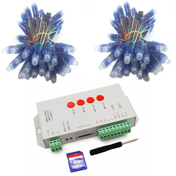 100pcs dc5v ws2811 pixels digital addressable led string lights 12mm with spi t1000s pixel controller sd card rgb controler modules
100pcs dc5v ws2811 pixels digital addressable led string lights 12mm with spi t1000s pixel controller sd card rgb controler modules