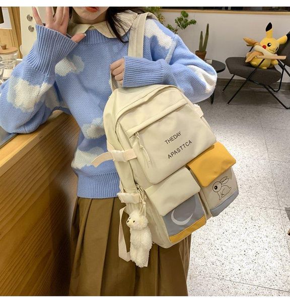 backpack japanese campus small fresh cute cartoon soft girl contrast schoolbag korean academic style funny personality
backpack japanese campus small fresh cute cartoon soft girl contrast schoolbag korean academic style funny personality