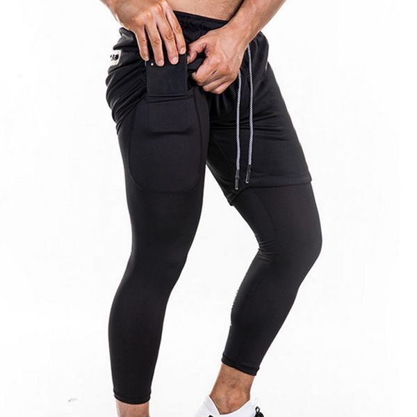 men 2 in 1 joggers leggings security leisure quick drying pants built-in pockets hips hiden zipper fitness1, Black
men 2 in 1 joggers leggings security leisure quick drying pants built-in pockets hips hiden zipper fitness1, Black