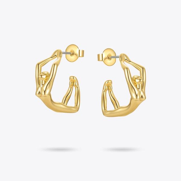 stud enfashion gymnast body earrings for women piercing earring 2021 human fashion jewelry friend gift pendientes mujer e211251, Golden;silver
stud enfashion gymnast body earrings for women piercing earring 2021 human fashion jewelry friend gift pendientes mujer e211251, Golden;silver
