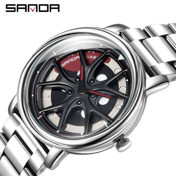wristwatches sanda creative men's watch sports luxury stainless steel quartz wrist watches male relojes para hombre clock montre homme, Slivery;brown
wristwatches sanda creative men's watch sports luxury stainless steel quartz wrist watches male relojes para hombre clock montre homme, Slivery;brown