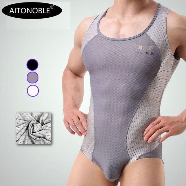 aitonoble men swimming one piece swimwear with soft linning trunks fashion beach shorts one-piece suits
aitonoble men swimming one piece swimwear with soft linning trunks fashion beach shorts one-piece suits