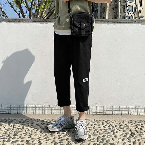 men's pants 2021 spring and autumn products hong kong style ins overalls straight trendy brand casual loose men, Black
men's pants 2021 spring and autumn products hong kong style ins overalls straight trendy brand casual loose men, Black