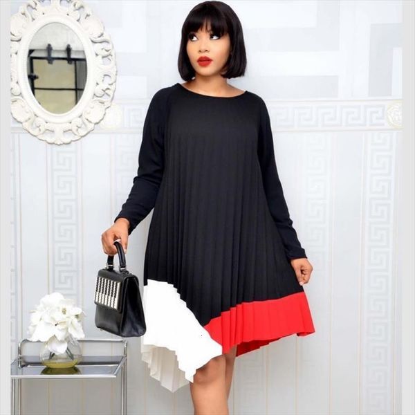 African Pleated Spring Autumn Midi Women Dress Casual Loose Vestidos Beach Party Robe Femme Plus Size, Black;gray
African Pleated Spring Autumn Midi Women Dress Casual Loose Vestidos Beach Party Robe Femme Plus Size, Black;gray