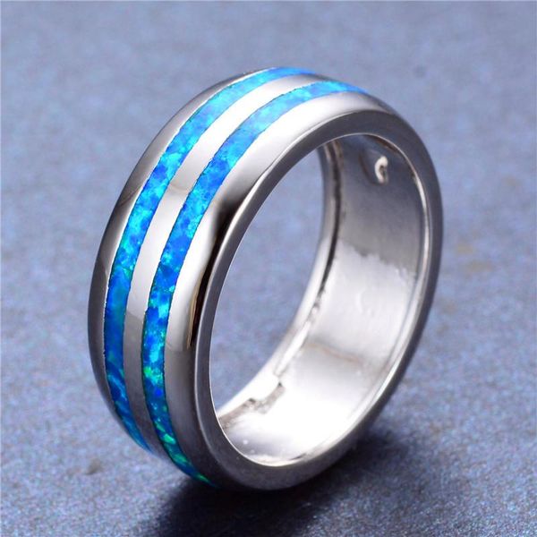 cluster rings simple female blue opal stone ring charm silver color wedding luxury bridal geometric big engagement for women, Golden;silver
cluster rings simple female blue opal stone ring charm silver color wedding luxury bridal geometric big engagement for women, Golden;silver