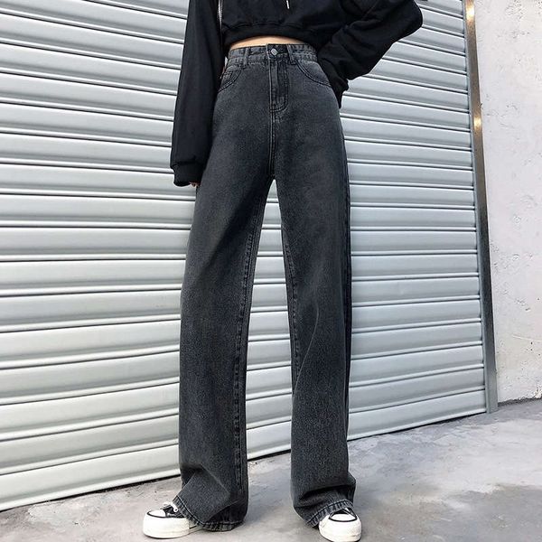women's jeans 1jeans women loose casual wide leg pants students' trousers elegant high waist x9t3, Blue
women's jeans 1jeans women loose casual wide leg pants students' trousers elegant high waist x9t3, Blue