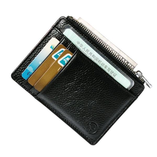 card holders genuine leather holder for men women zipper wallet s bag male lady money cash clips bank cards case, Brown;gray
card holders genuine leather holder for men women zipper wallet s bag male lady money cash clips bank cards case, Brown;gray