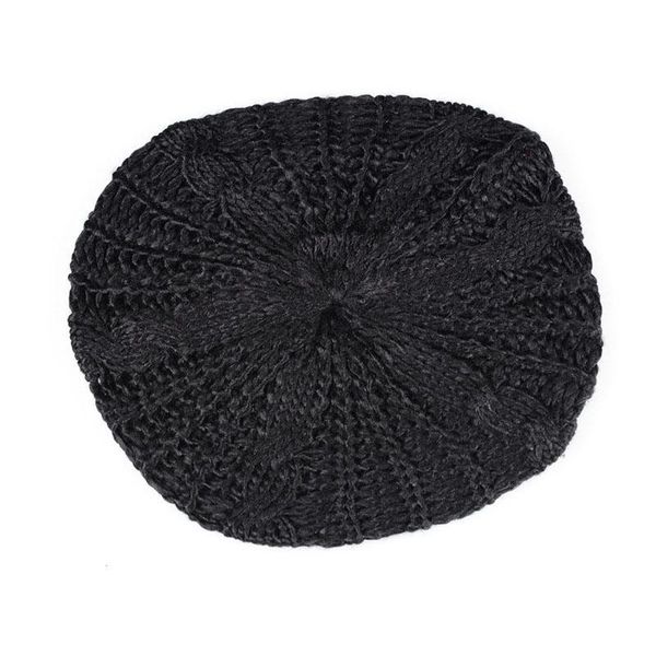 berets warm winter women beret knitted baggy beanie hat multicolor ski cap vintage plain solid color elegant ladies, Blue;gray 
berets warm winter women beret knitted baggy beanie hat multicolor ski cap vintage plain solid color elegant ladies, Blue;gray