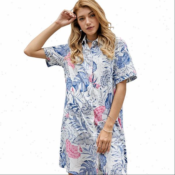 yoming ym24 fashion casual women shirt long print turn down collar sleeve buttons dress, White
yoming ym24 fashion casual women shirt long print turn down collar sleeve buttons dress, White