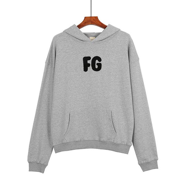 luxury brand hoodie basic fg rich flocking fog loose men's and women's, Black
luxury brand hoodie basic fg rich flocking fog loose men's and women's, Black