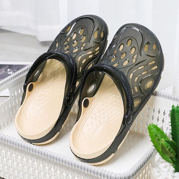 summer korean style beach slippers, Black 
summer korean style beach slippers, Black