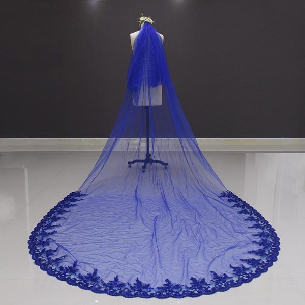 bridal veils blue long wedding veil with comb 2 layers sequins lace cover face colorful bride accessories, Black
bridal veils blue long wedding veil with comb 2 layers sequins lace cover face colorful bride accessories, Black