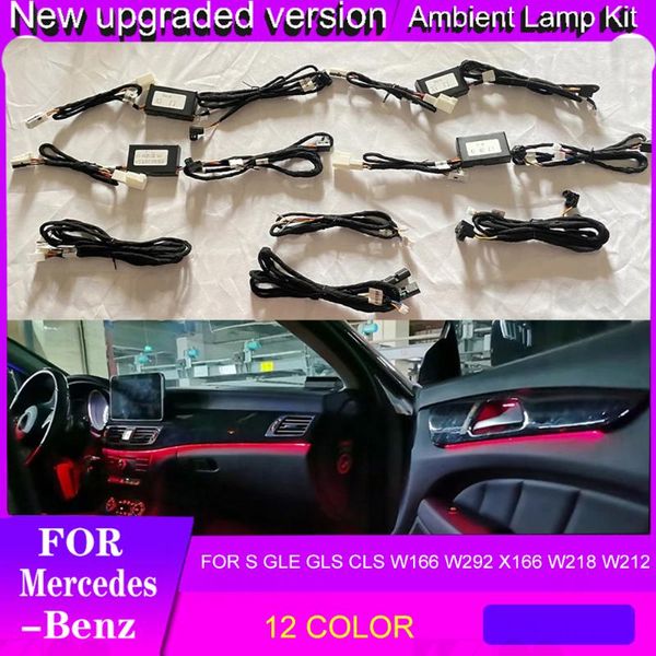 for s gle gls cls w166 w292 x166 w218 w212 class ambient light 3 upgrad 12 colors interior decorative illumination led lamp interior&ex inte
for s gle gls cls w166 w292 x166 w218 w212 class ambient light 3 upgrad 12 colors interior decorative illumination led lamp interior&ex inte