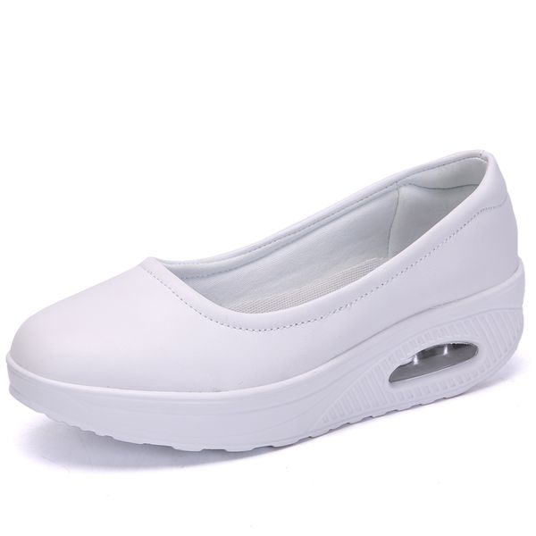 New Fashion Women Swing Shoe High Quality Nurse Leather Sneakers Female Comfortable Cushioning Walking Footwear Zapatos De Mujer, Black
New Fashion Women Swing Shoe High Quality Nurse Leather Sneakers Female Comfortable Cushioning Walking Footwear Zapatos De Mujer, Black