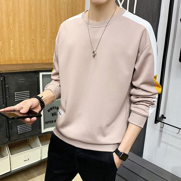 men's tracksuits tracksuitsclothing autumn sweater korean cool fashion casual versatile long sleeve t-shirt top, Gray
men's tracksuits tracksuitsclothing autumn sweater korean cool fashion casual versatile long sleeve t-shirt top, Gray