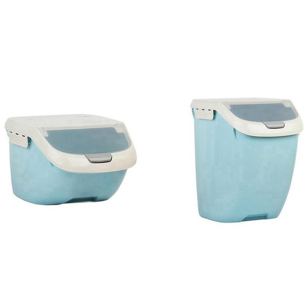 storage bottles & jars 2 pcs rice box sealed large capacity grain flour container kitchen flip cover,15kg l 6kg s
storage bottles & jars 2 pcs rice box sealed large capacity grain flour container kitchen flip cover,15kg l 6kg s