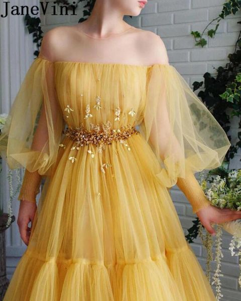janevini fluffy gold a line prom dresses beaded illusion transparent tulle long sleeve robes dubai graduation evening gown, White;black
janevini fluffy gold a line prom dresses beaded illusion transparent tulle long sleeve robes dubai graduation evening gown, White;black