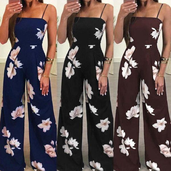 women's jumpsuits & rompers womens summer playsuit romper jumpsuit ladies sleeveless casual floral print fashion 2021 plus size, Black;white
women's jumpsuits & rompers womens summer playsuit romper jumpsuit ladies sleeveless casual floral print fashion 2021 plus size, Black;white