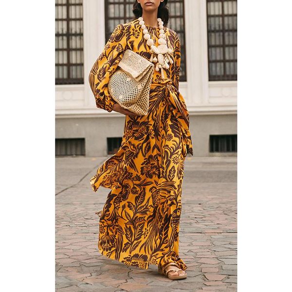 1.25 spring luxury temperament silk dress women vintage plant flowers print long casual dresses, Black;gray
1.25 spring luxury temperament silk dress women vintage plant flowers print long casual dresses, Black;gray