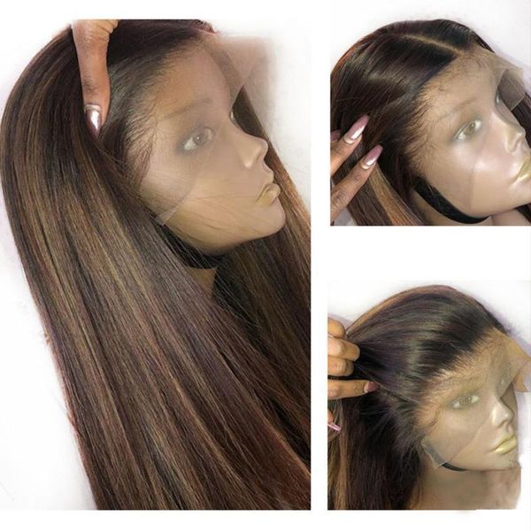 transparent long full lace human hair wigs for women girl thick density 150% pre-plucked hairline wigs1, Black;brown
transparent long full lace human hair wigs for women girl thick density 150% pre-plucked hairline wigs1, Black;brown
